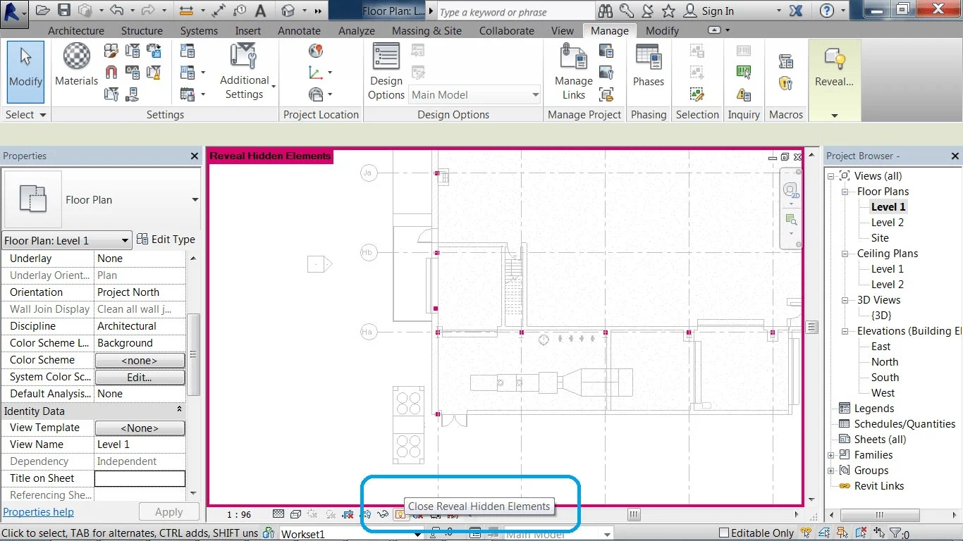 
										Options available to Revit users for tackling visibility issues of objects