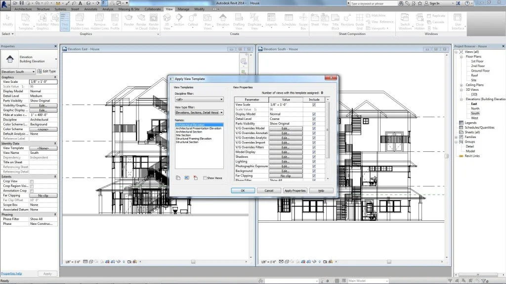 
										What is a ‘View template’ and how to create it in Revit?
