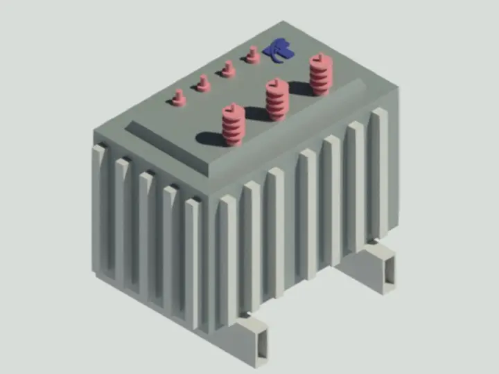 Parametric Revit family model used in building design